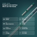 BOLÍGRAFO UNI-BALL EYE MICRO UB-150 VERDE - resumen de atributos