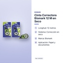 CINTA CORRECTORA BISMARK 12 M EN SECO - características principales