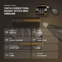 CINTA CORRECTORA INGRAF OFFICE MINI 5MMx8M - resumen de atributos