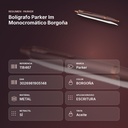BOLÍGRAFO PARKER IM MONOCROMÁTICO BORGOÑA - resumen de atributos