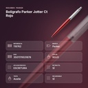 BOLÍGRAFO PARKER JOTTER CT ROJO - resumen de atributos