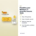 PLASTILINA JOVI MEDIANA 71 AMARILLO OSCURO 150G - características principales
