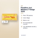 PLASTILINA JOVI MEDIANA 71 BEIGE 150G - características principales