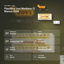 PLASTILINA JOVI MEDIANA 71 BLANCO 150G - resumen de atributos