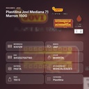 PLASTILINA JOVI MEDIANA 71 MARRON 150G - resumen de atributos