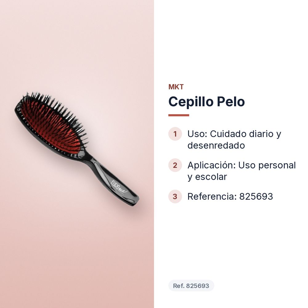 CEPILLO PELO - características principales