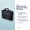 MALETÍN PORTÁTIL IGGUAL 15,6" DAILY USE NEGRO - características principales