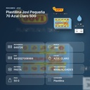PLASTILINA JOVI PEQUEÑA 70 AZUL CLARO 50G - resumen de atributos