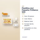 PLASTILINA JOVI PEQUEÑA 70 BLANCO 50G - características principales