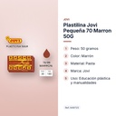 PLASTILINA JOVI PEQUEÑA 70 MARRON 50G - características principales