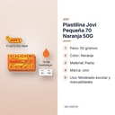 PLASTILINA JOVI PEQUEÑA 70 NARANJA 50G - características principales