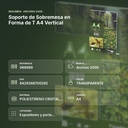 SOPORTE DE SOBREMESA EN FORMA DE T  A4 VERTICAL - resumen de atributos