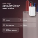 SOPORTE MAGNÉTICO PARA ROTULADORES Y BORRADOR BLANCO BI-OFFICE - resumen de atributos