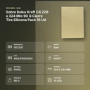 SOBRE BOLSA KRAFT C4 229 X 324 MM 90 G CIERRE TIRA SILICONA PACK 10 UD - resumen de atributos
