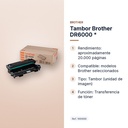 TAMBOR BROTHER DR6000  * - características principales