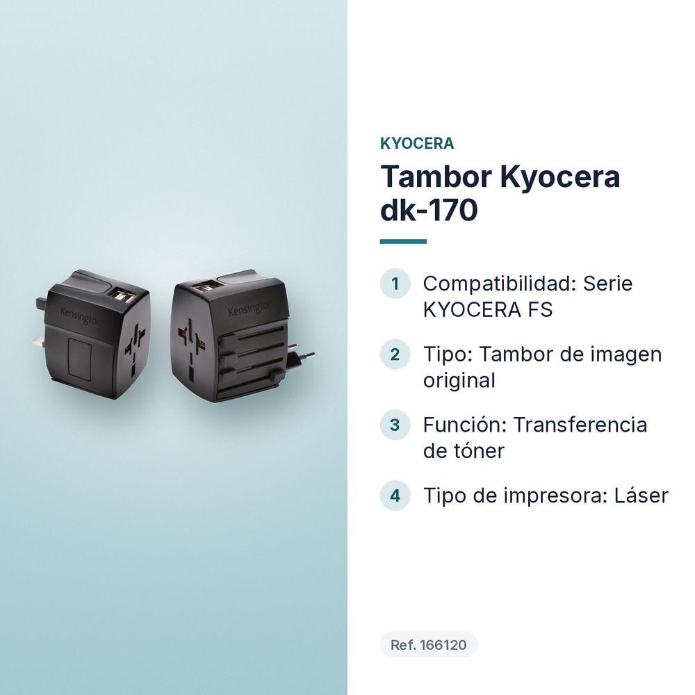 TAMBOR KYOCERA DK-170 - características principales