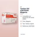 TAMBOR OKI 43870006 MAGENTA - características principales