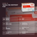 TAMBOR OKI 43870007 CIAN - resumen de atributos