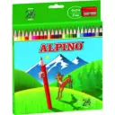 LÁPICES DE COLORES ALPINO ESTUCHE 24 COLORES