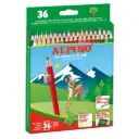 LÁPICES DE COLORES ALPINO ESTUCHE 36 COLORES