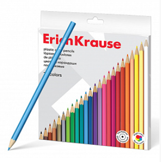 LÁPICES DE COLORES ERICHKRAUSE 24 COLORES 