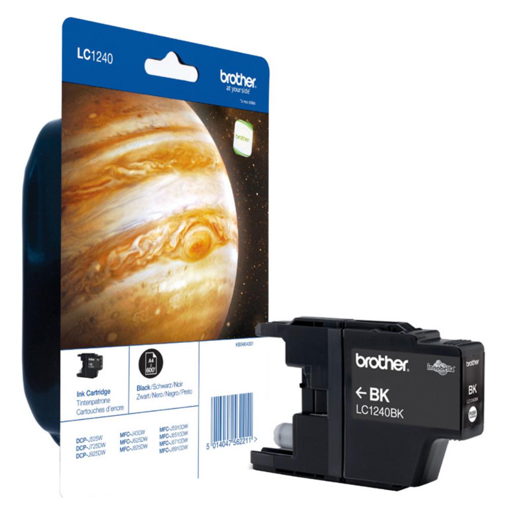 CARTUCHO BROTHER LC1240BK NEGRO