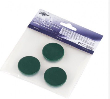 IMANES MULTIUSO REDONDOS 30MM AZUL FAIBO BLÍSTER 3 UD