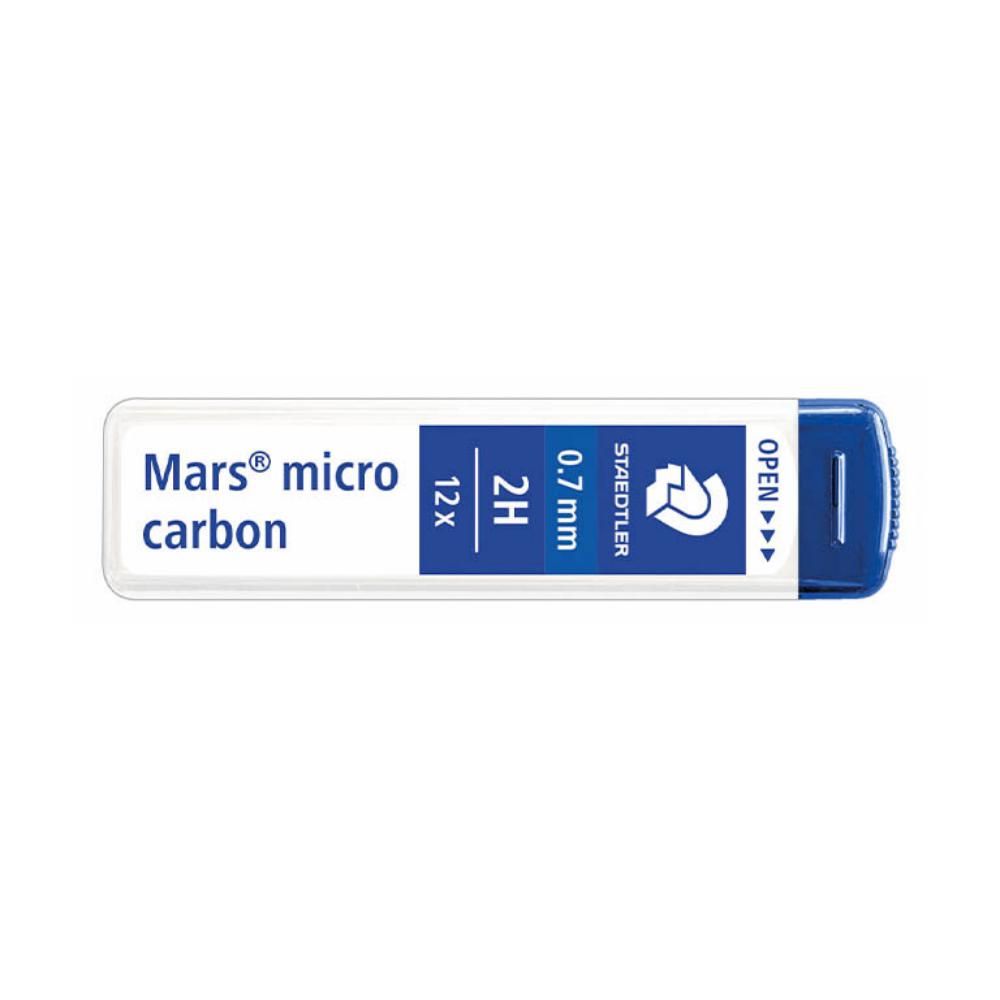 MINAS MARS MICRO GRAFITO 0,7MM 2H TUBO 12 UDS STAEDTLER