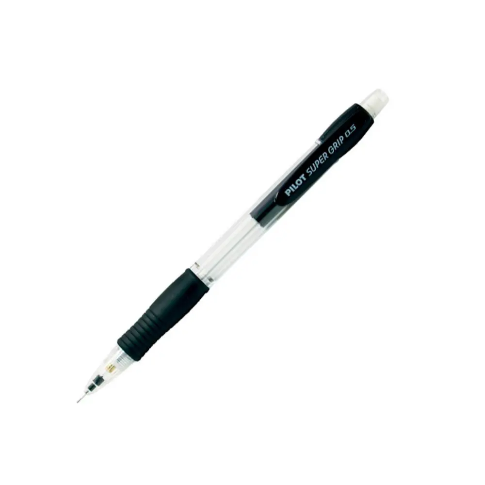 PORTAMINAS PILOT SUPER GRIP NEGRO 0,5MM