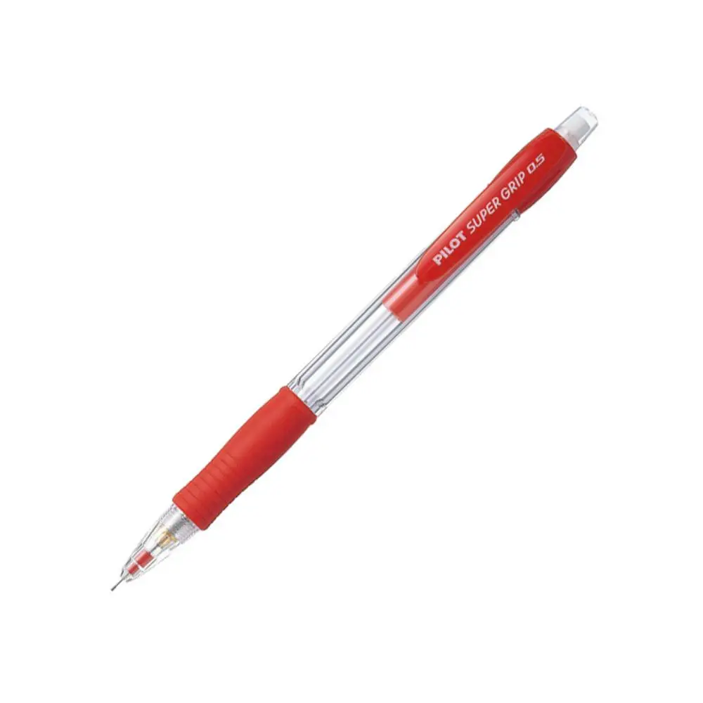 PORTAMINAS PILOT SUPER GRIP ROJO 0,5MM