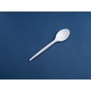 CUCHARA BLANCA 16,5CM /100 UDS