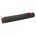 TUBO PORTAPLANOS Y DIBUJOS 45–74CM NEGRO RAYLU 
