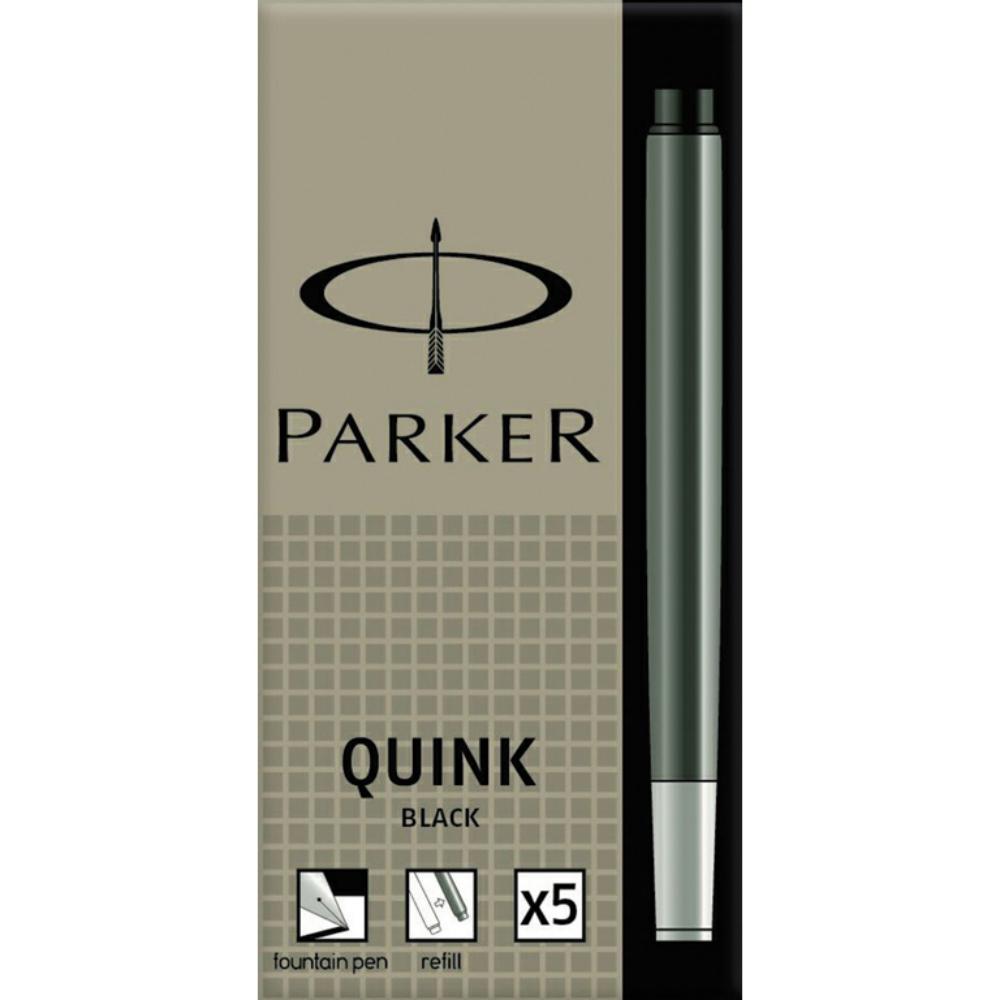CARTUCHO PLUMA PARKER AZUL REAL PACK 5 UDS 
