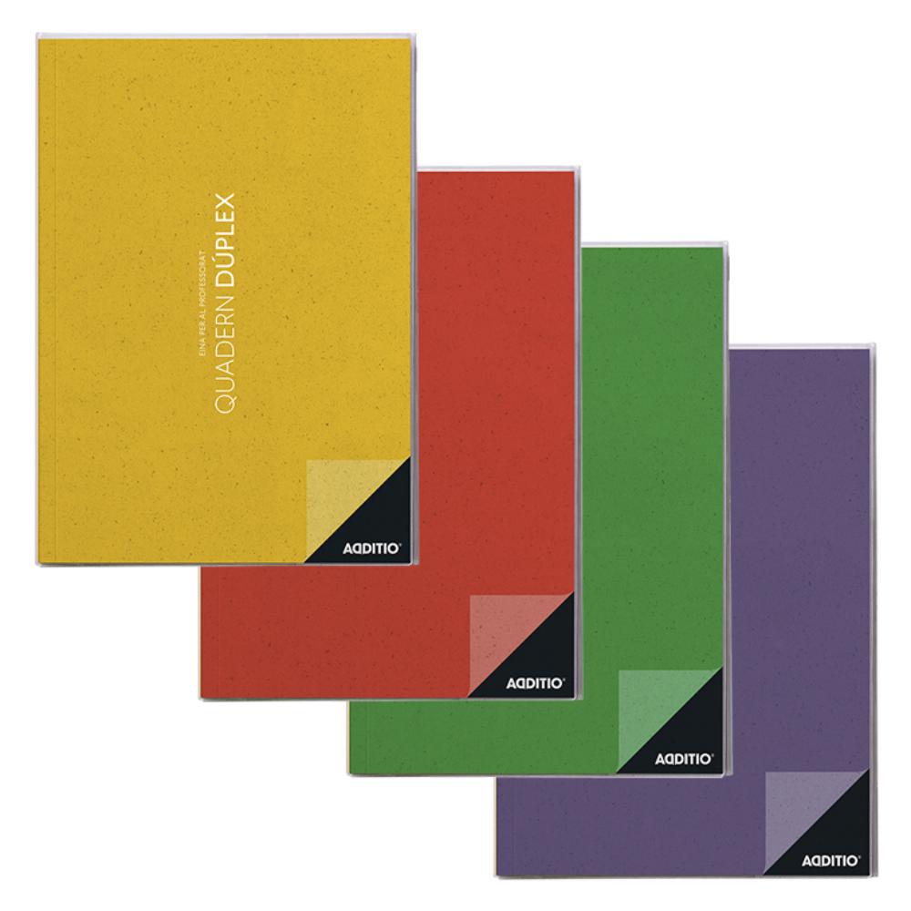 CUADERNO DÚPLEX ADDITIO A4 CATALAN P141