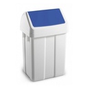 PAPELERA BASCULATE 55 LITROS AZUL