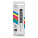 RECAMBIO BOLÍGRAFO ECO NEGRO MEDIO PACK 2 UNIDADES