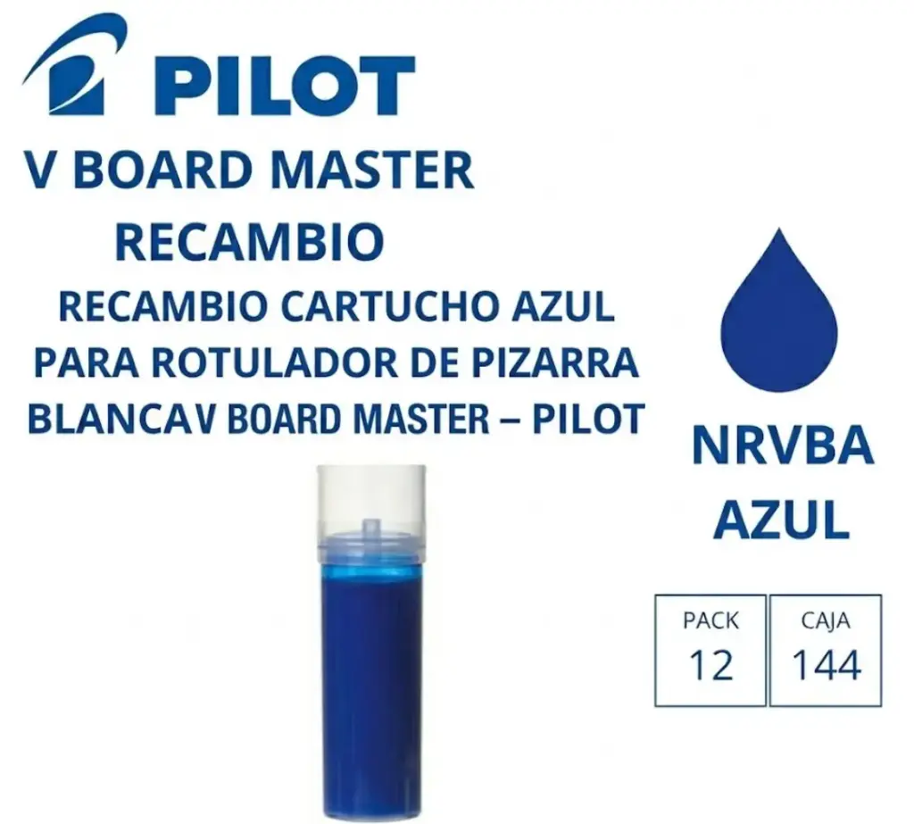 RECAMBIO PILOT V BOARD MASTER AZUL