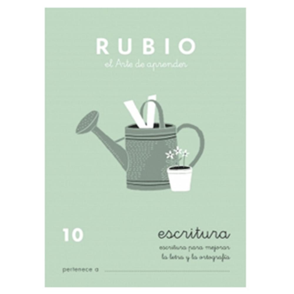 CUADERNO RUBIO 10 ESCRITURA 