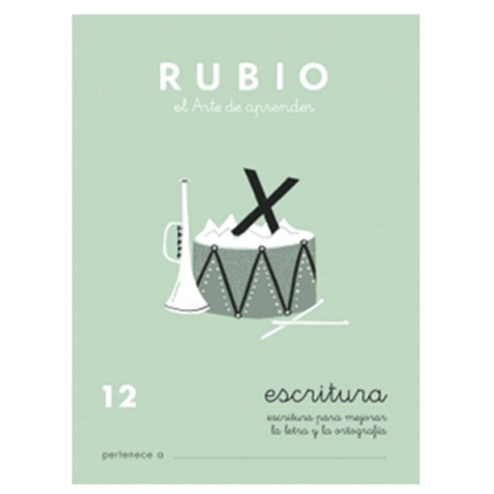 CUADERNO RUBIO 12 ESCRITURA 