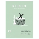 CUADERNO RUBIO 12 ESCRITURA 
