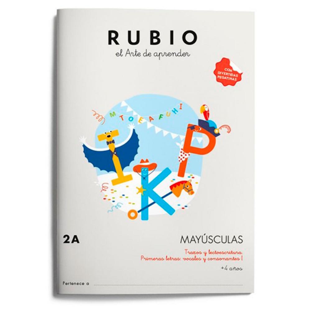 CUADERNO RUBIO 2A MAYÚSCULAS 