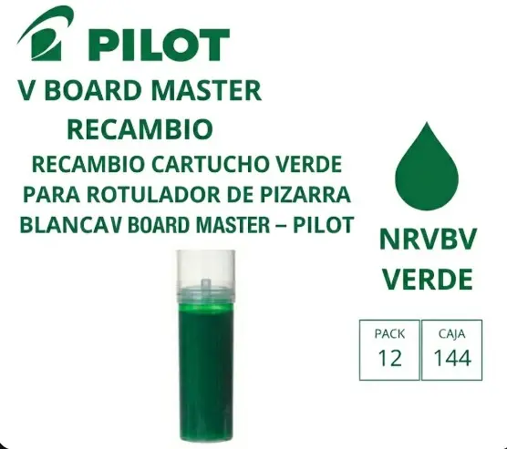 RECAMBIO PILOT V BOARD MASTER VERDE 