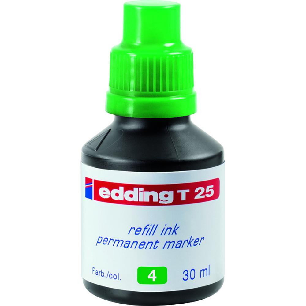 TINTA EDDING VERDE T-25