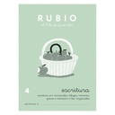CUADERNO RUBIO 4 ESCRITURA