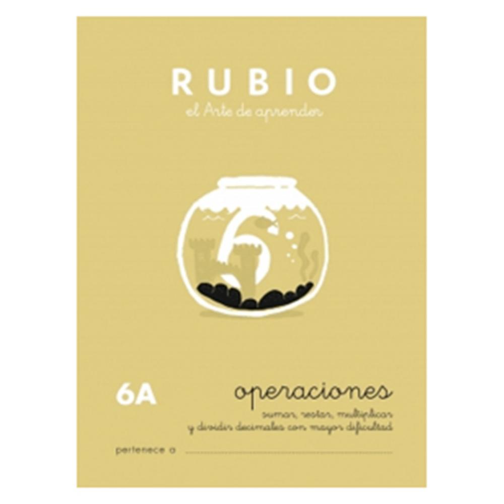 CUADERNO RUBIO 6A OPERACIONES 