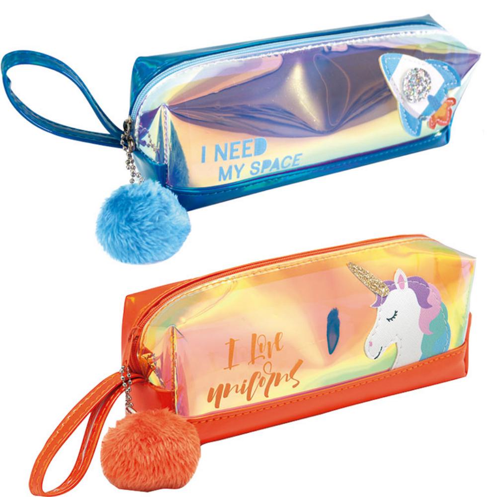 PORTATODO CAMPUS BICOLOR METALICO POMPON