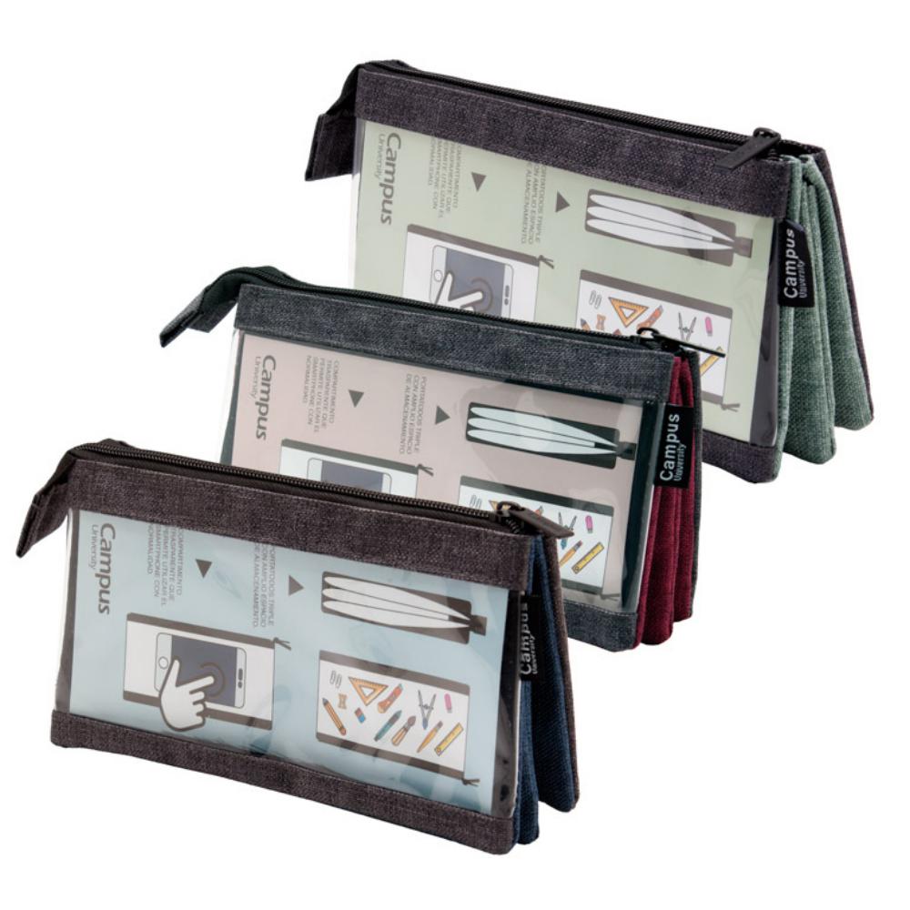 PORTATODO CAMPUS VENTANA 1 CREMALLERA