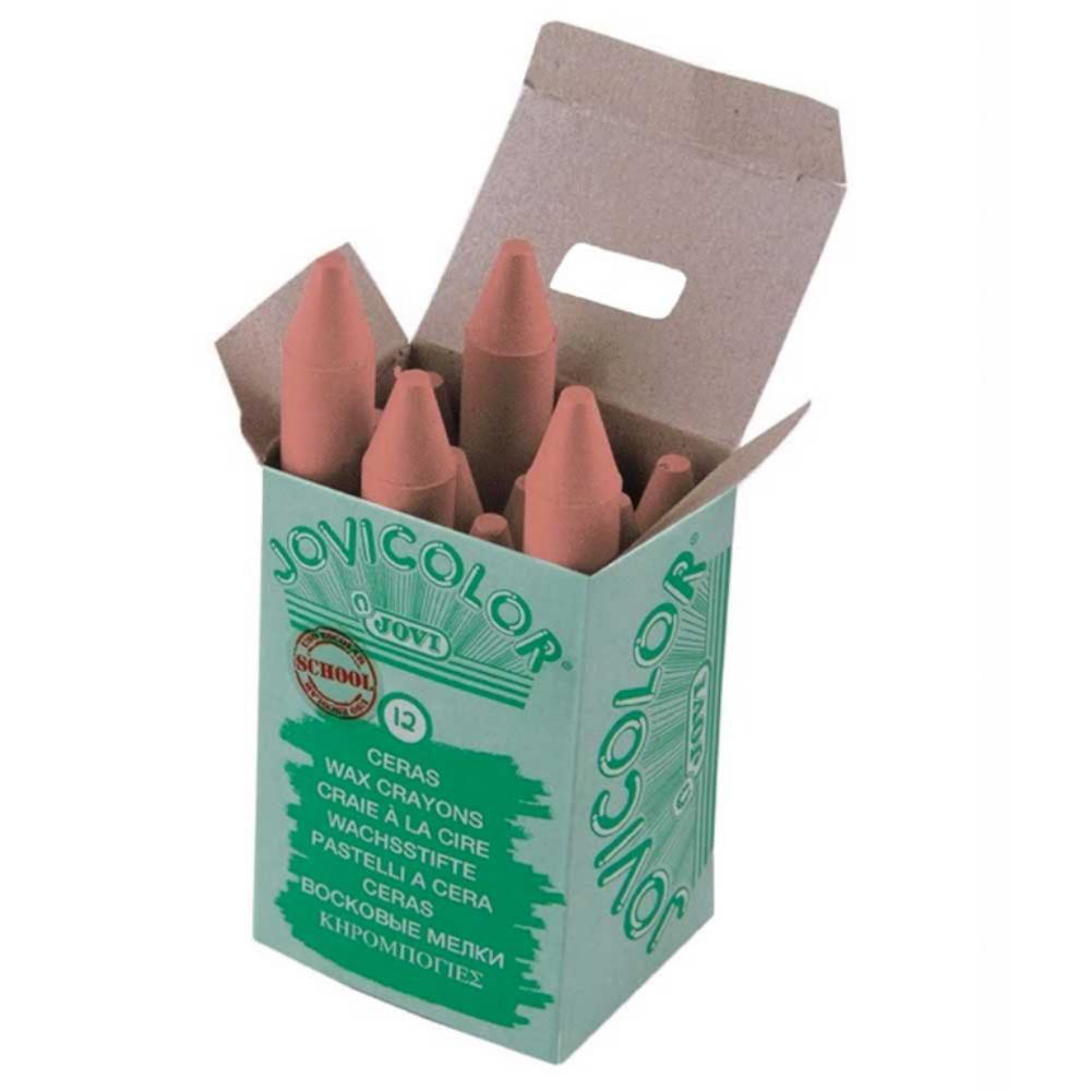 CERAS JOVICOLOR CARNE ESTUCHE 12 UDS 