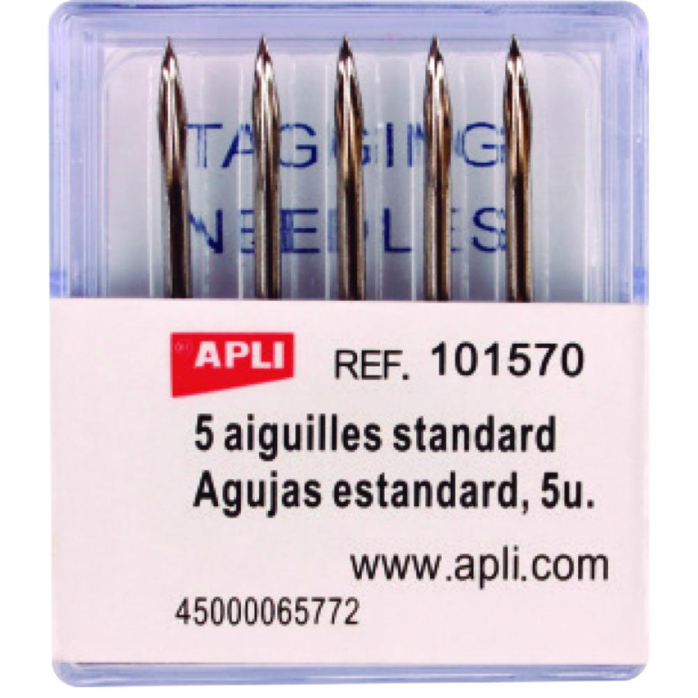AGUJAS PARA ETIQUETADORA TEXTIL APLI 5UDS