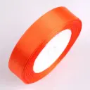 CINTA DE RASO NARANJA 40MM×50M SATINADO
